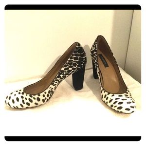 Ann Taylor chunky heel